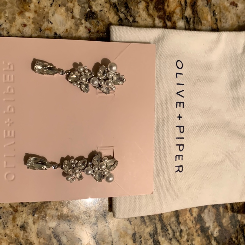 Olive & Piper wedding earrings